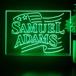 Samuel Adams American Flag LED Desk Light