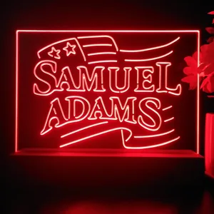 Samuel Adams American Flag LED Desk Light