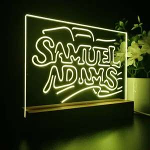 Samuel Adams Banner 1 LED Desk Light