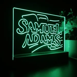 Samuel Adams Banner 1 LED Desk Light