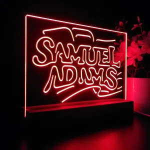 Samuel Adams Banner 1 LED Desk Light