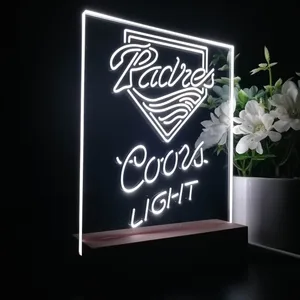 San Diego Padres Coors Light LED Desk Light - Legacy Edition