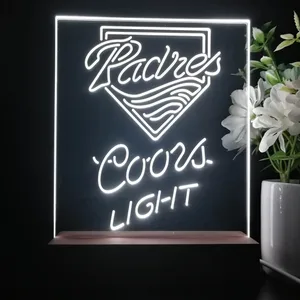 San Diego Padres Coors Light LED Desk Light - Legacy Edition