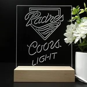 San Diego Padres Coors Light LED Desk Light - Legacy Edition