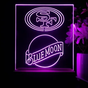 San Francisco 49ers Blue Moon LED Desk Light