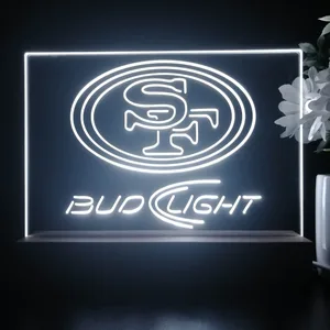 San Francisco 49ers Bud Light LED Desk Light