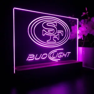 San Francisco 49ers Bud Light LED Desk Light