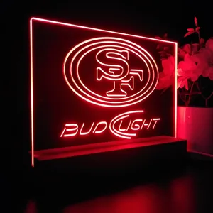 San Francisco 49ers Bud Light LED Desk Light