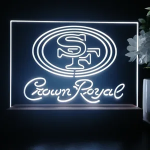 San Francisco 49ers Crown Royal LED Desk Light