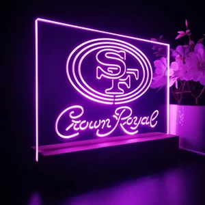 San Francisco 49ers Crown Royal LED Desk Light