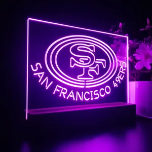 San Francisco 49ers LED Desk Light
