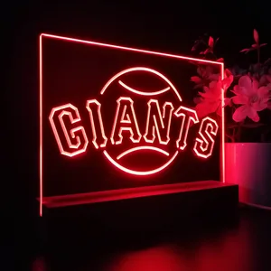 San Francisco Giants Logo 1 LED Desk Light