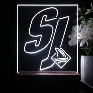 San Jose Sharks Fin 1 LED Desk Light