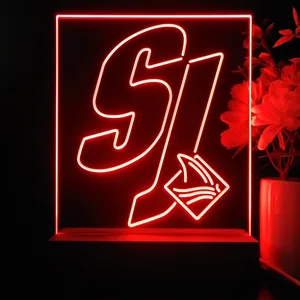 San Jose Sharks Fin 1 LED Desk Light