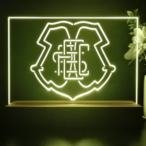 Santa Cruz Futebol Clube Logo LED Desk Light