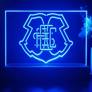 Santa Cruz Futebol Clube Logo LED Desk Light