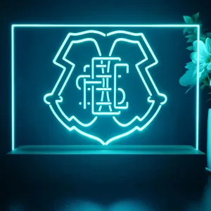 Santa Cruz Futebol Clube Logo LED Desk Light