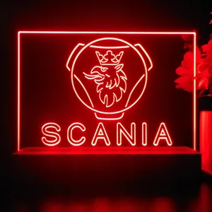 Scania Logo 2 LED Desk Light