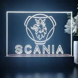 Scania Logo 2 LED Desk Light