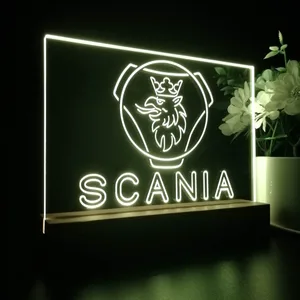 Scania Logo 2 LED Desk Light