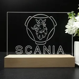 Scania Logo 2 LED Desk Light