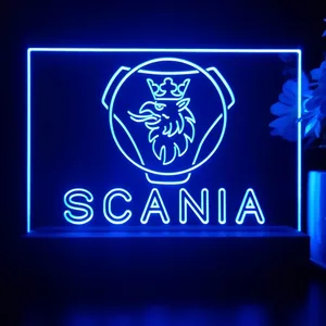 Scania Logo 2 LED Desk Light