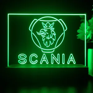 Scania Logo 2 LED Desk Light