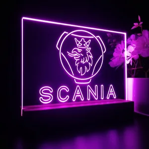 Scania Logo 2 LED Desk Light