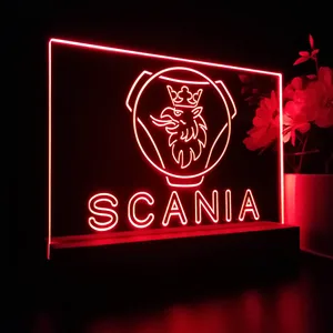 Scania Logo 2 LED Desk Light