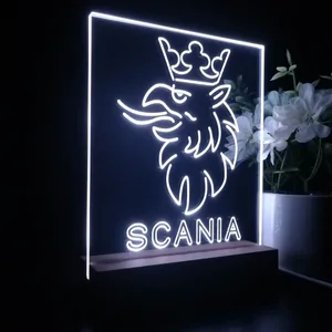 Scania Logo LED Desk Light