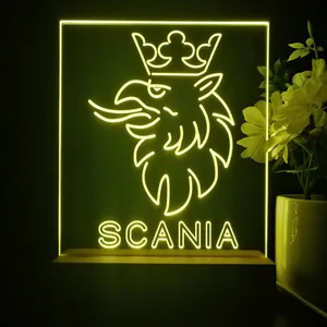 Scania Logo LED Desk Light