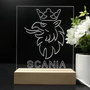Scania Logo LED Desk Light