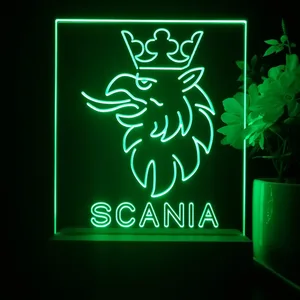 Scania Logo LED Desk Light