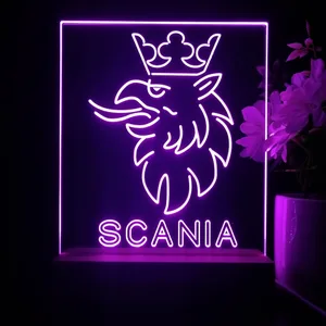 Scania Logo LED Desk Light