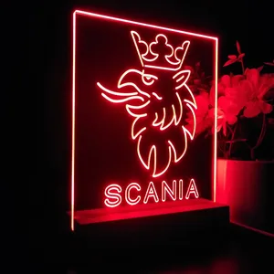 Scania Logo LED Desk Light