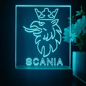 Scania Logo LED Desk Light