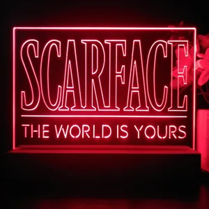 Scarface The World Is Yours LED Desk Light
