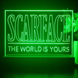 Scarface The World Is Yours LED Desk Light
