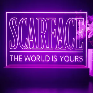 Scarface The World Is Yours LED Desk Light