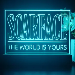 Scarface The World Is Yours LED Desk Light