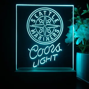 Seattle Mariners Coors Light LED Desk Light