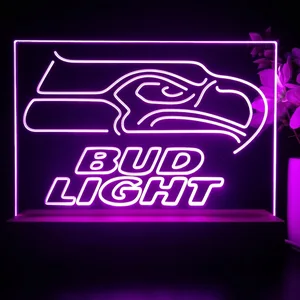 Seattle Seahawks Bud Light LED Desk Light