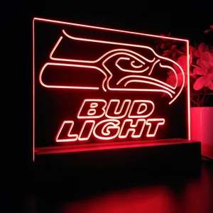 Seattle Seahawks Bud Light LED Desk Light