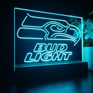 Seattle Seahawks Bud Light LED Desk Light
