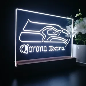 Seattle Seahawks Corona Extra LED Desk Light