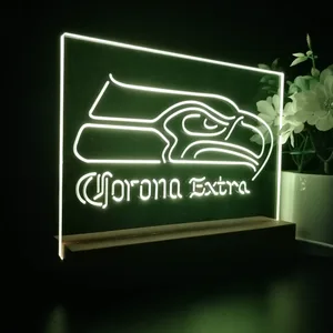 Seattle Seahawks Corona Extra LED Desk Light