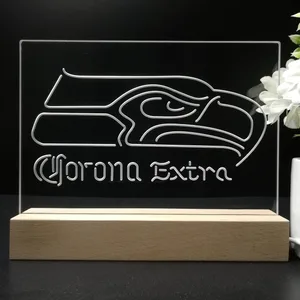 Seattle Seahawks Corona Extra LED Desk Light
