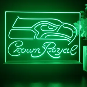 Seattle Seahawks Crown Royal LED Desk Light