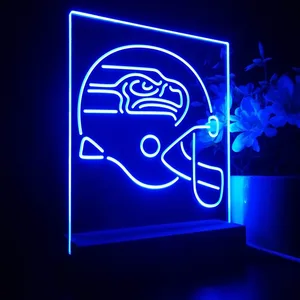 Seattle Seahawks Helmet LED Desk Light