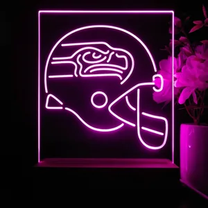 Seattle Seahawks Helmet LED Desk Light